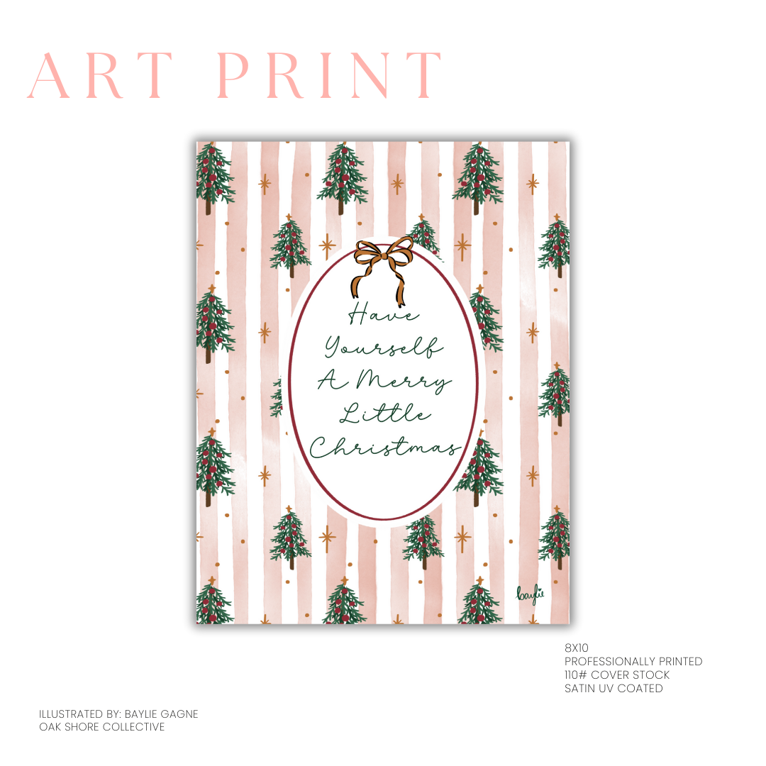 Merry Little Christmas | Art Print