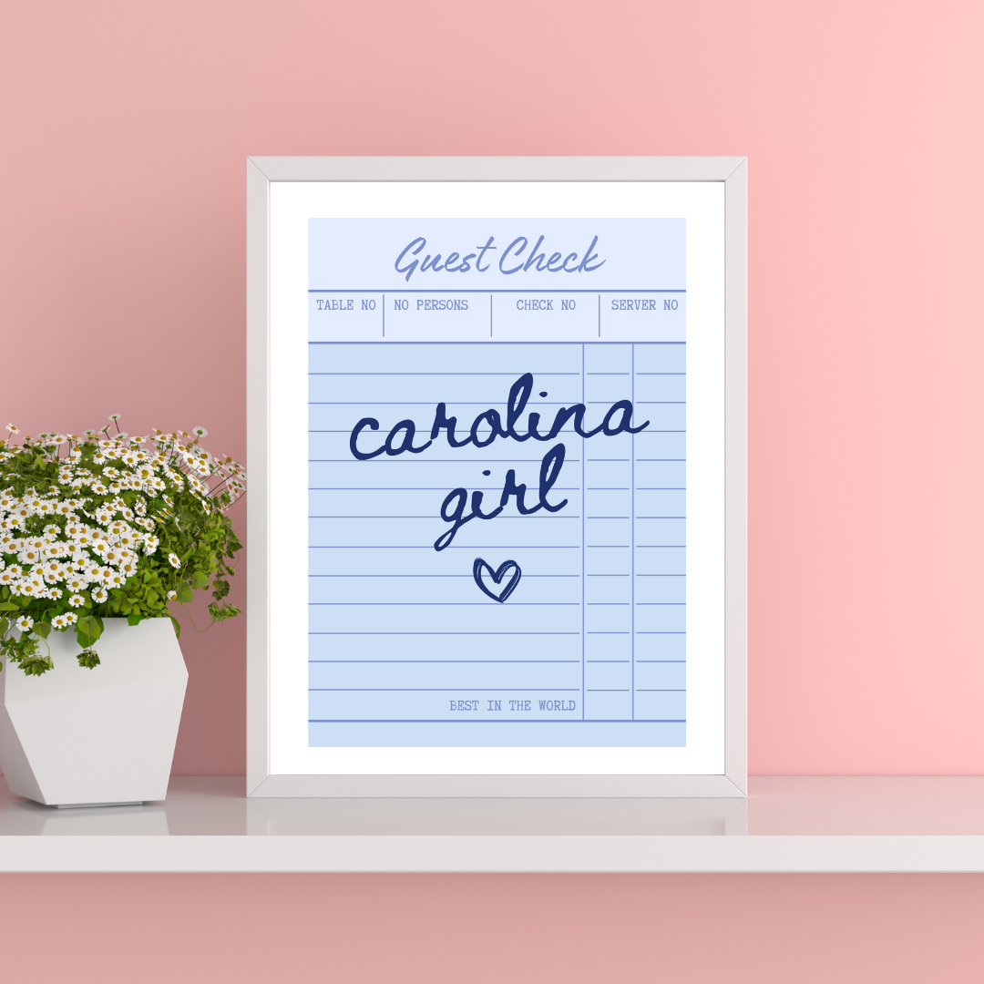 Carolina Girl | Art Print