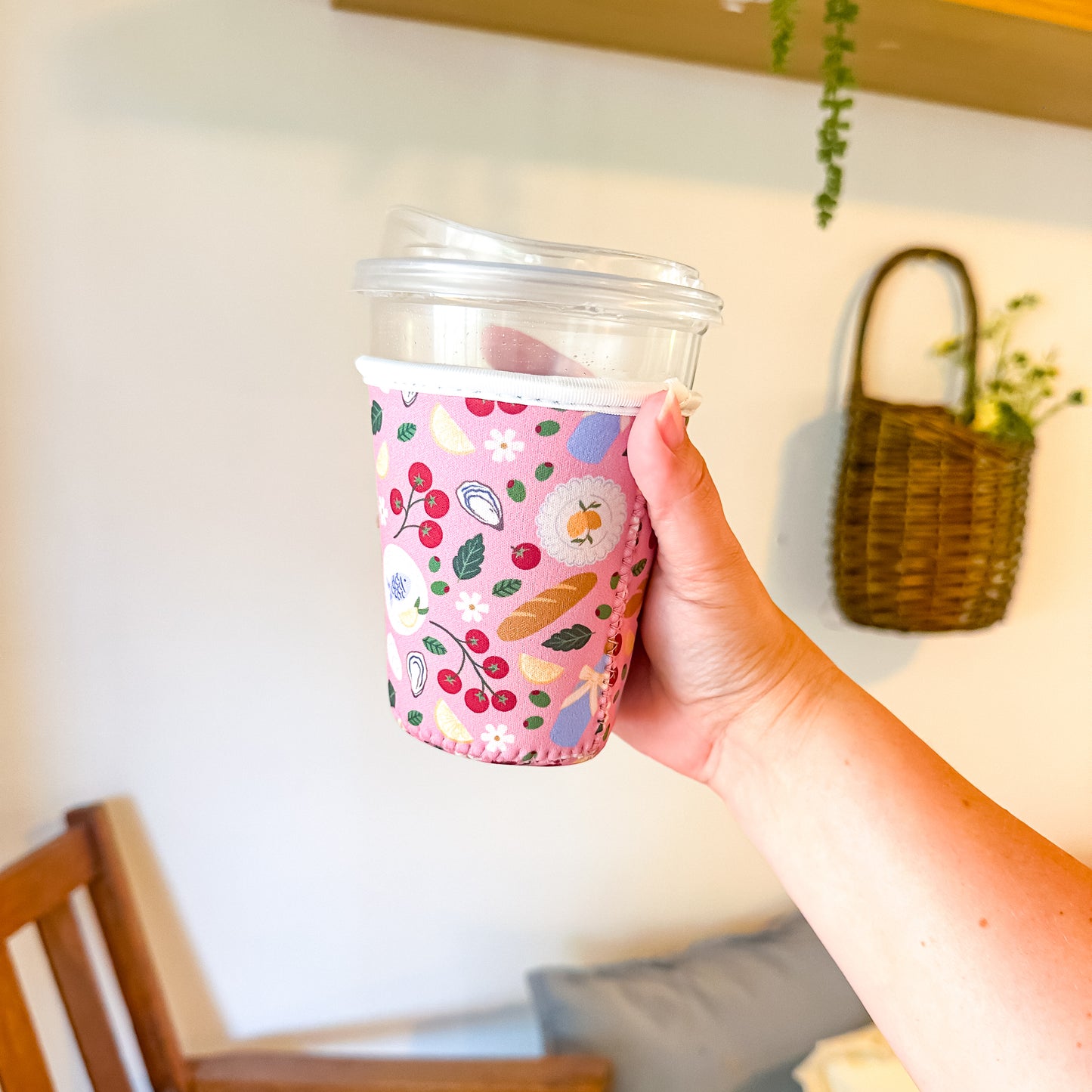 Mediterranean Summer | Reusable Coffee Sleeve