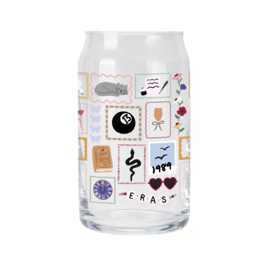 Eras Patchwork | Glass Tumbler