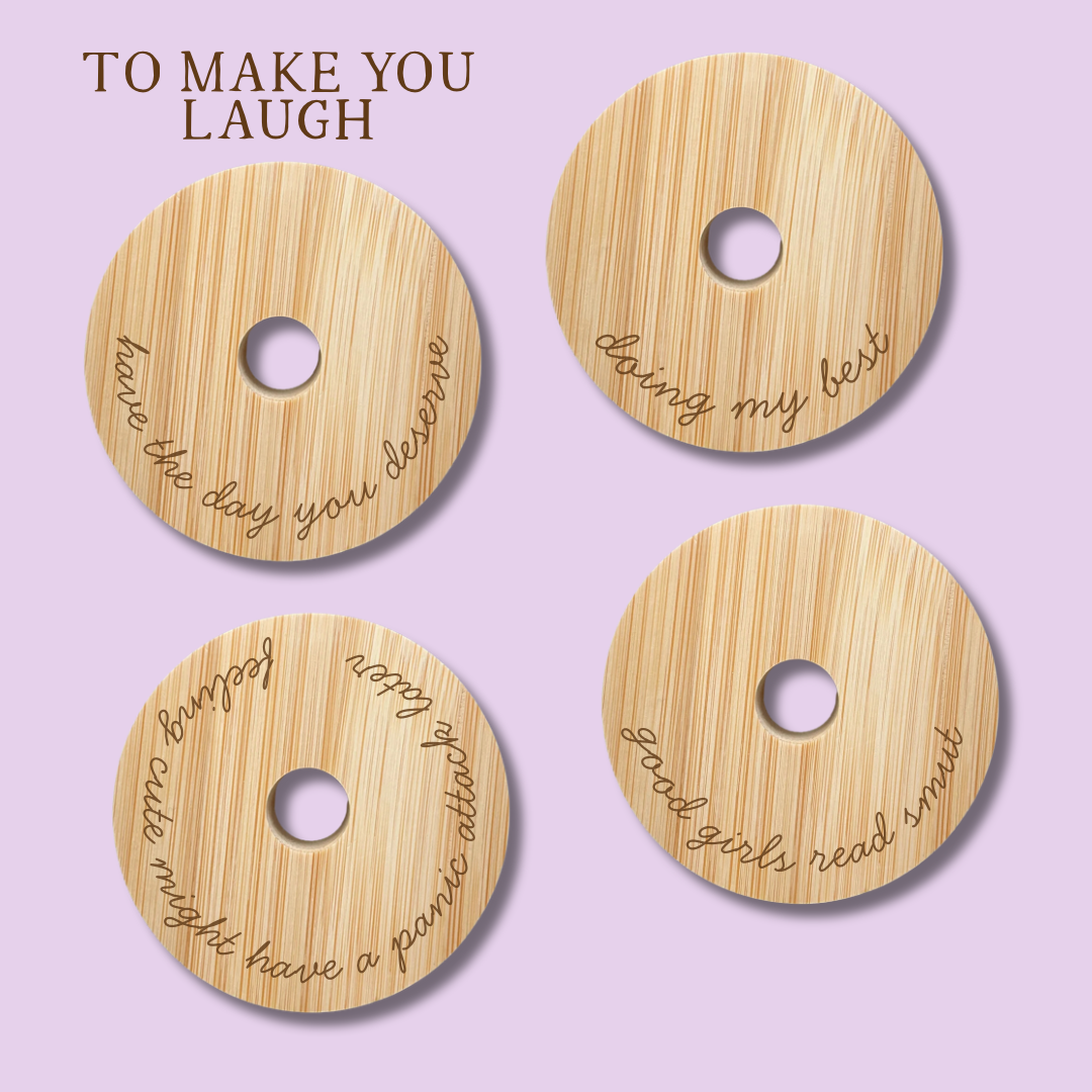 *All* Engraved Bamboo Lid
