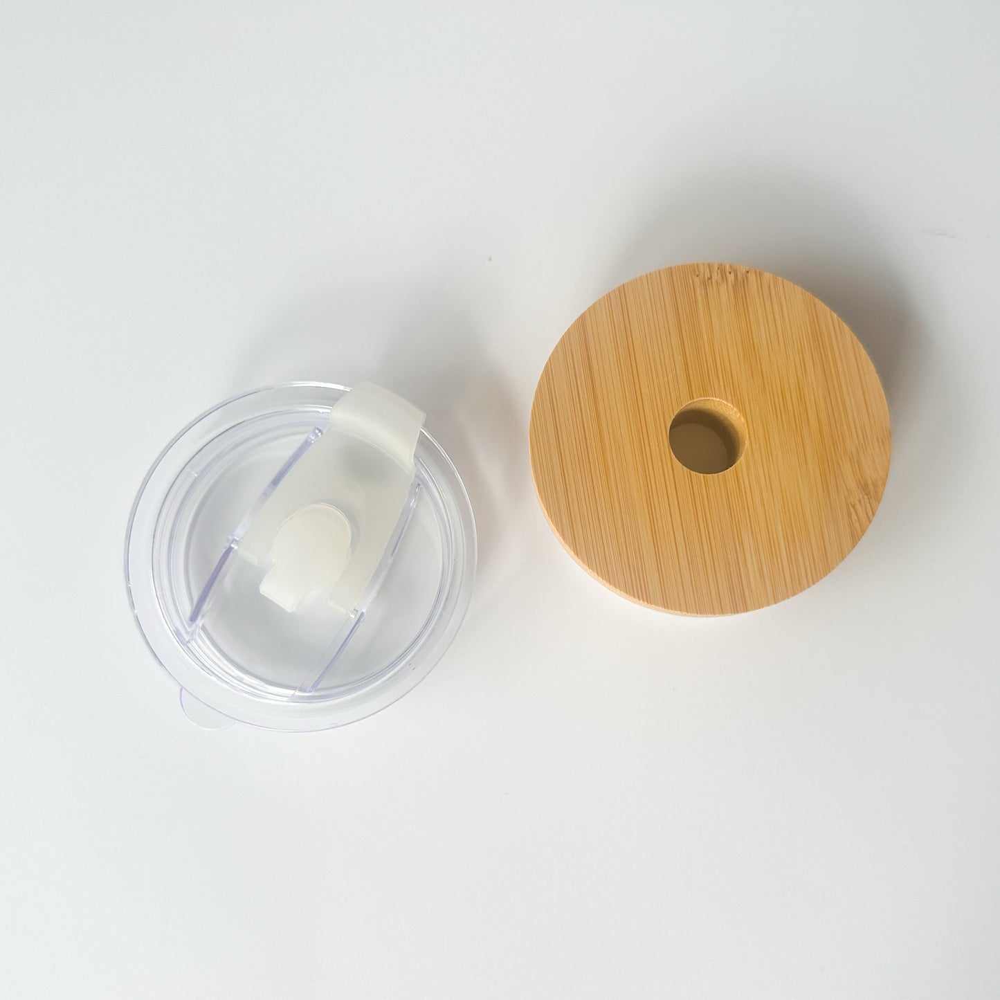 Plastic and Bamboo Lids for Glass Cans | Libbey Lids