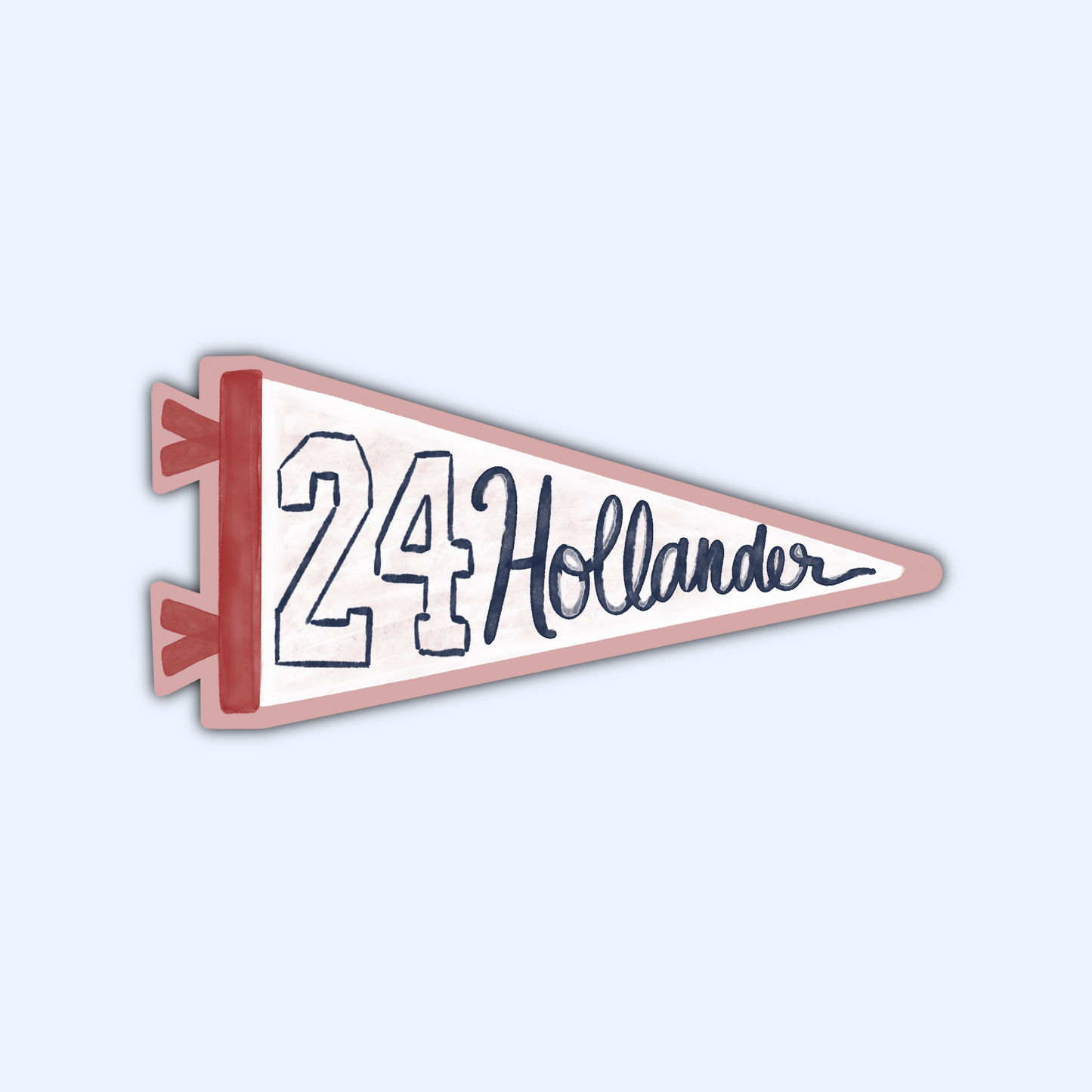 Hollander Pennant | Sticker 3"