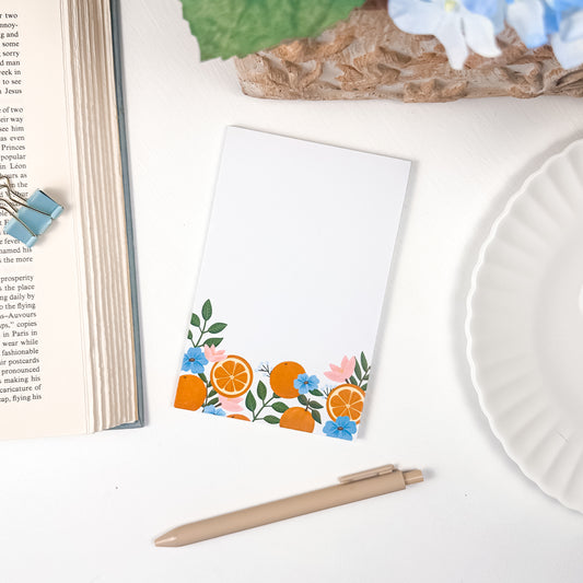 Orange Grove Notepad | 4”x6” 50 Sheets