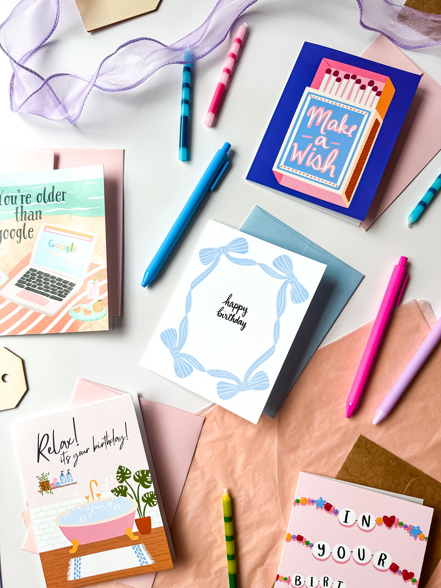 Birthday Bows | Greeting Card