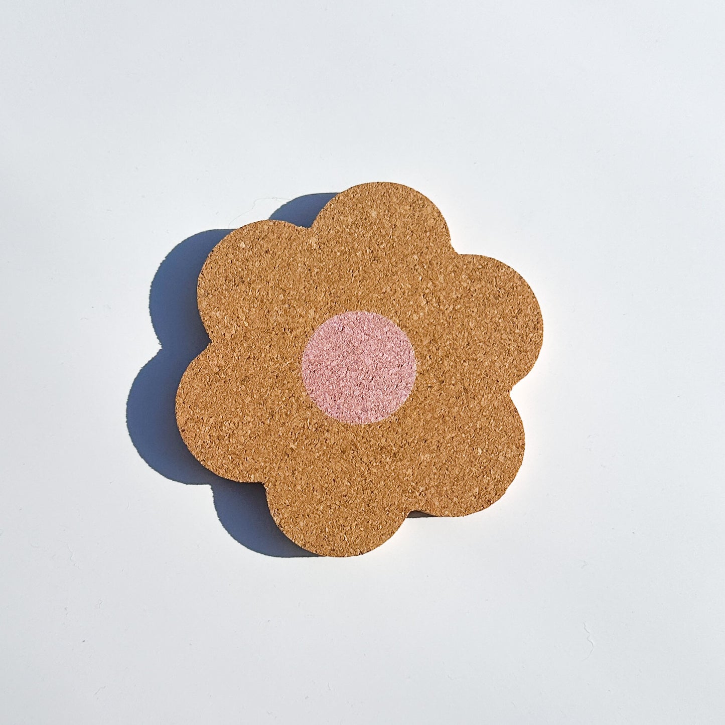 Pink Daisy Coaster