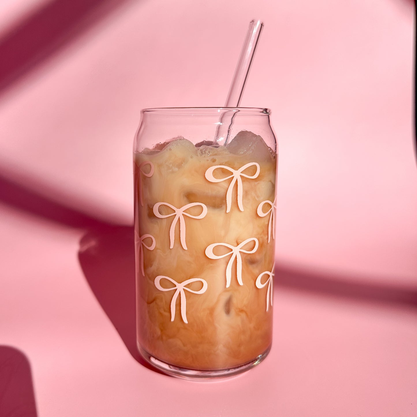 Bows | Glass Tumbler