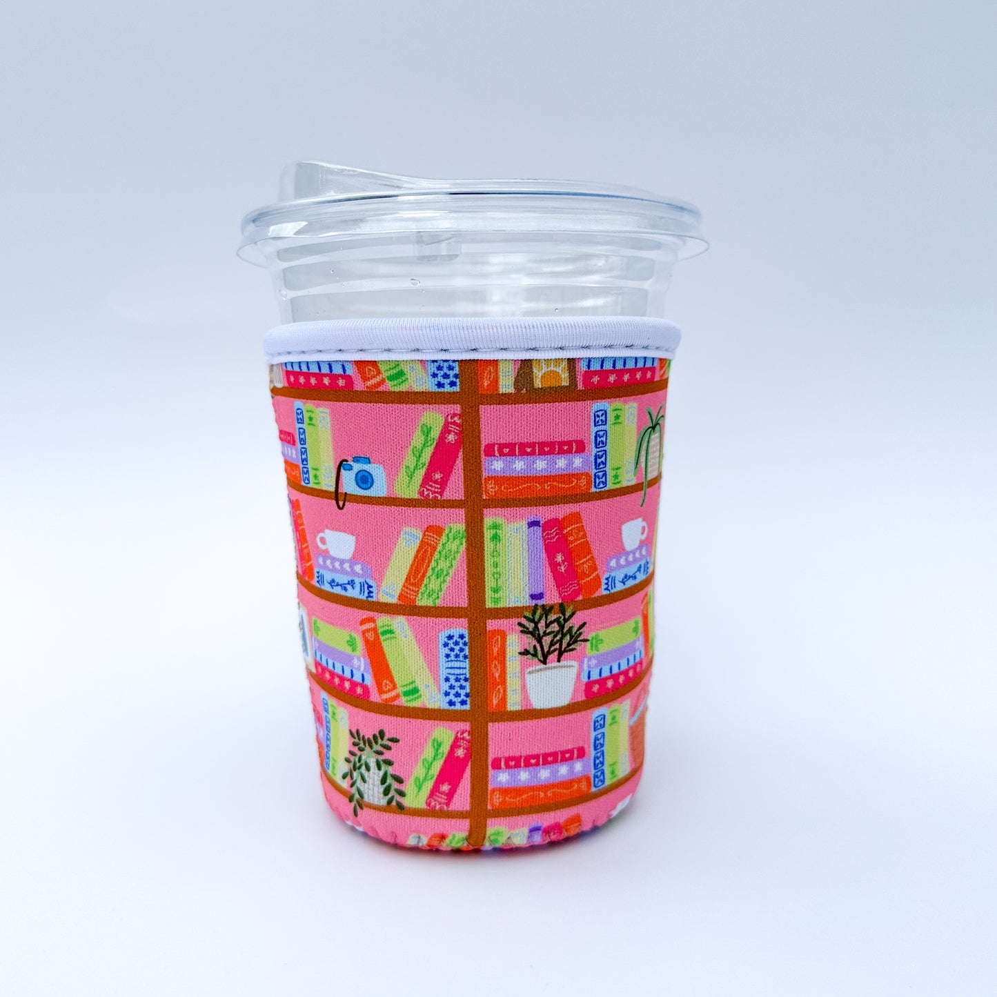 Summer Bookshelf | Reusable Coffee Sleeve