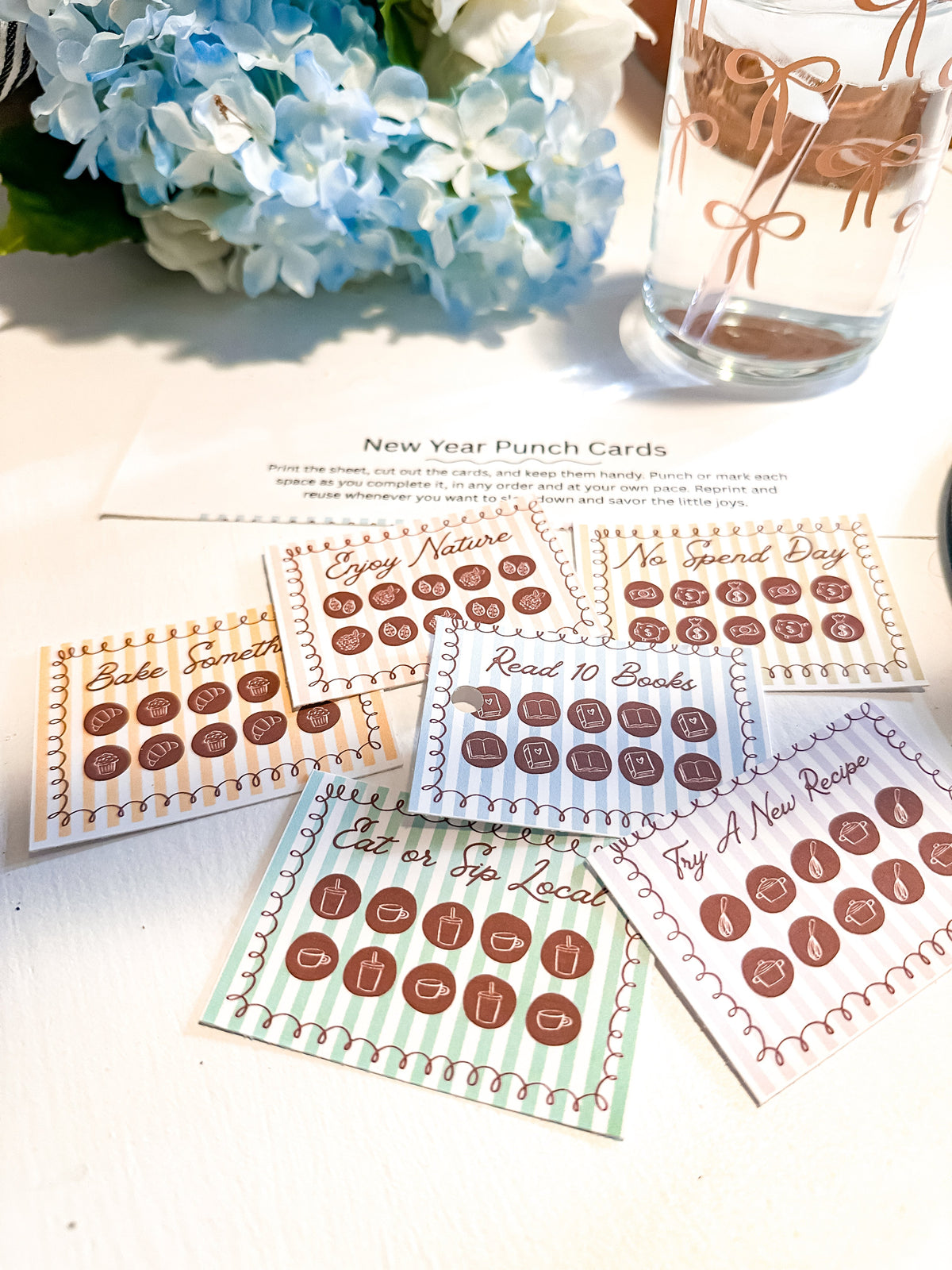 Printable Punch Cards to Help You Savor the Little Joys