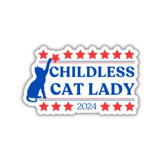 Childless Cat Lady | Sticker 3"