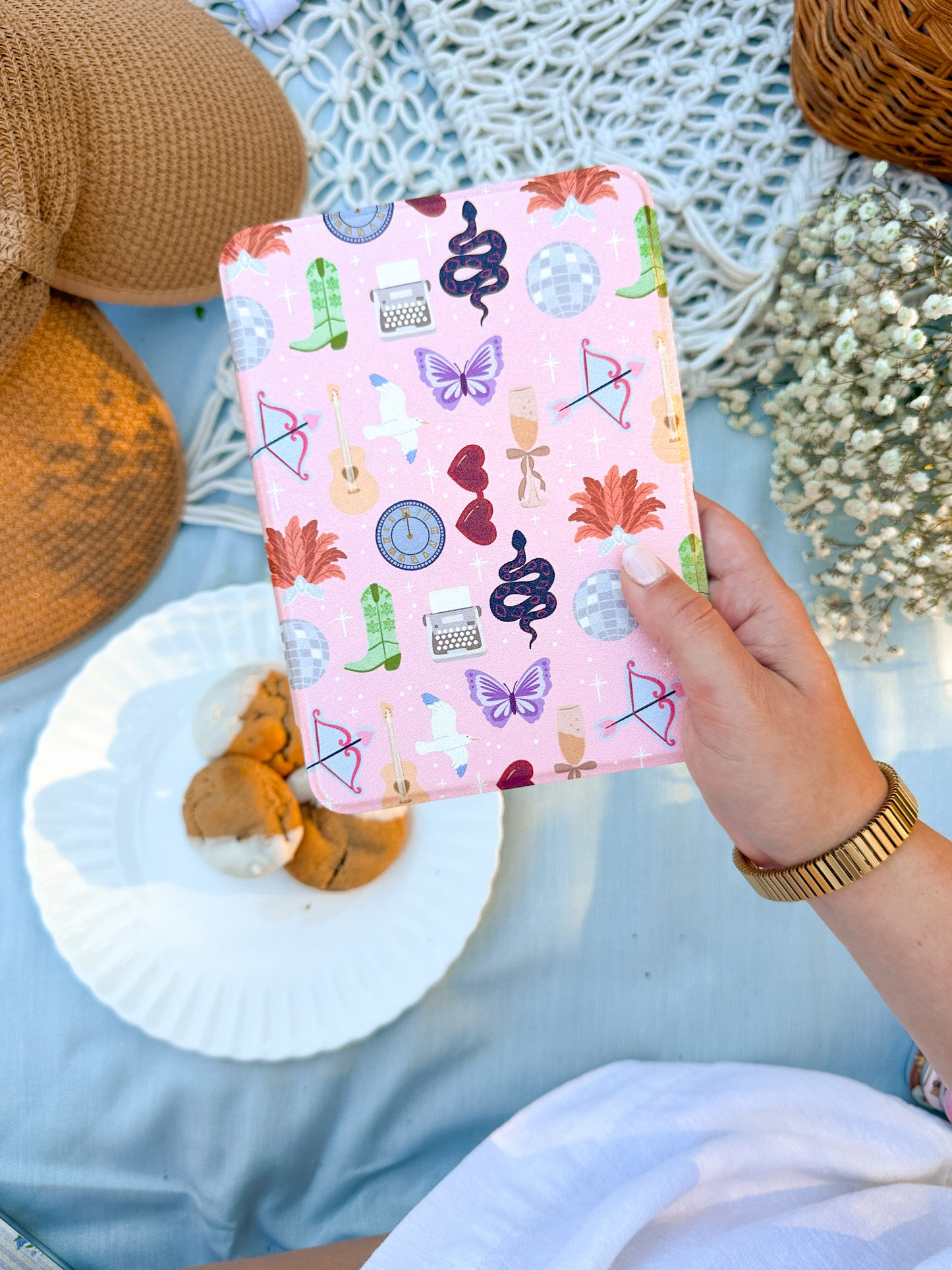 Kindle Case | Hand Drawn Design Hard Case