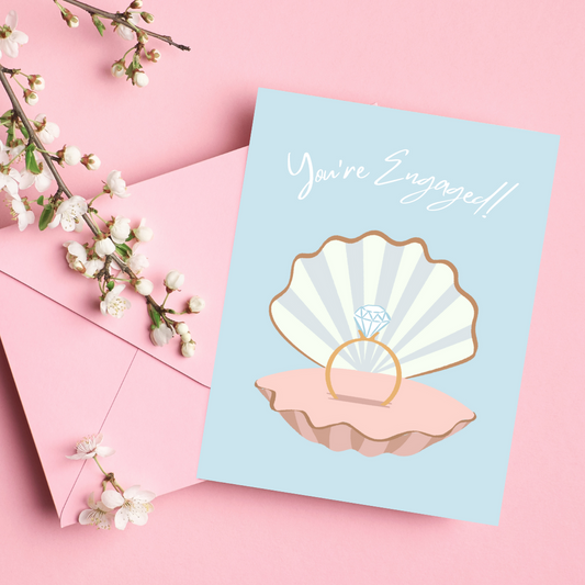 You're Engaged| Greeting Card