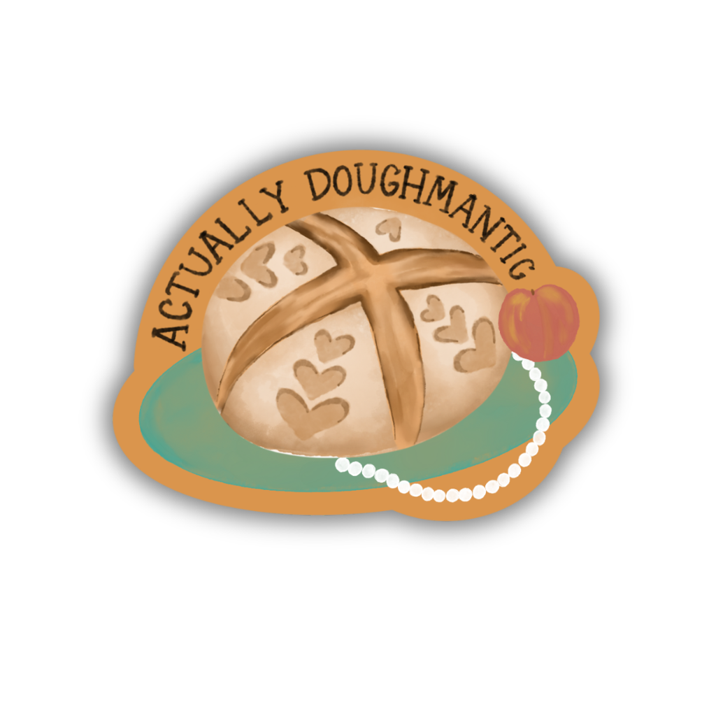 Actually Doughmantic | Sticker 3"