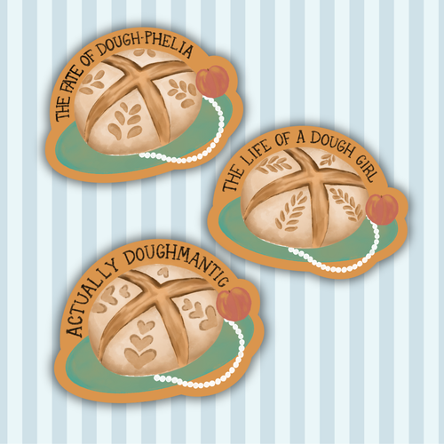 Actually Doughmantic | Sticker 3"