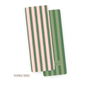 Green Holiday Stripe | Bookmark