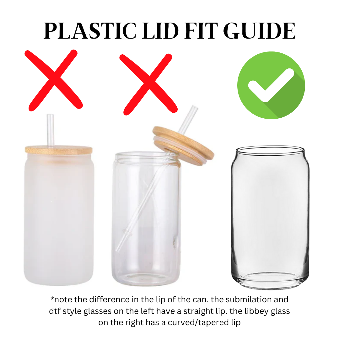 Plastic and Bamboo Lids for Glass Cans | Libbey Lids