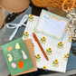 Just Add Wine Gift Set – Hand-Drawn Sunflowers