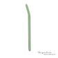 8" Tinted Bent Glass Straw
