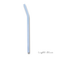 8" Tinted Bent Glass Straw