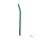 8" Tinted Bent Glass Straw