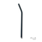 8" Tinted Bent Glass Straw