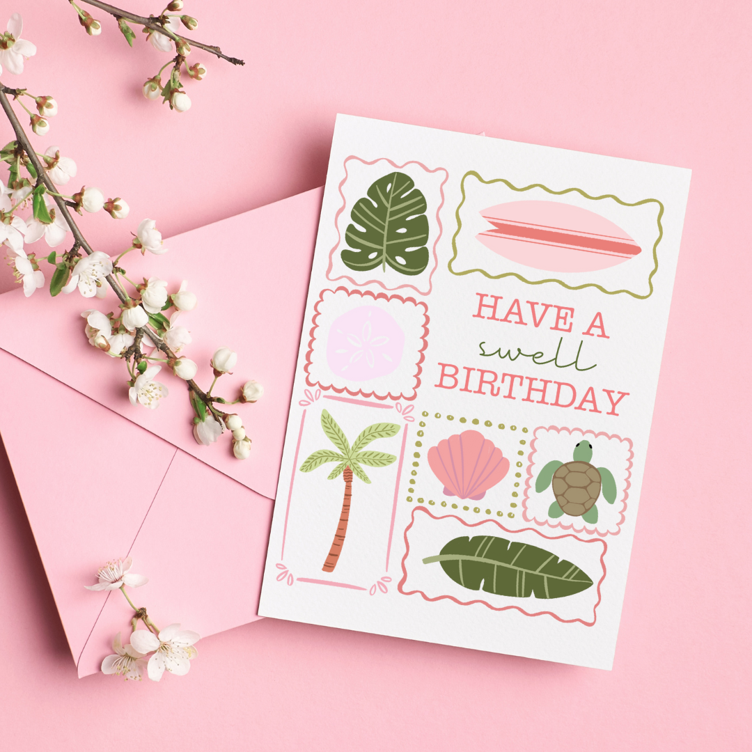 Have A Swell Birthday | Greeting Card