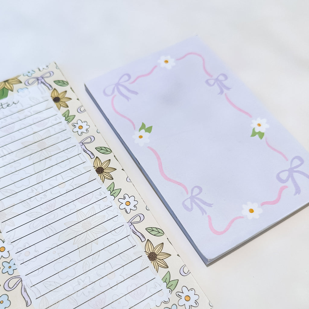 Bows Notepad | 4”x6” 50 Sheets