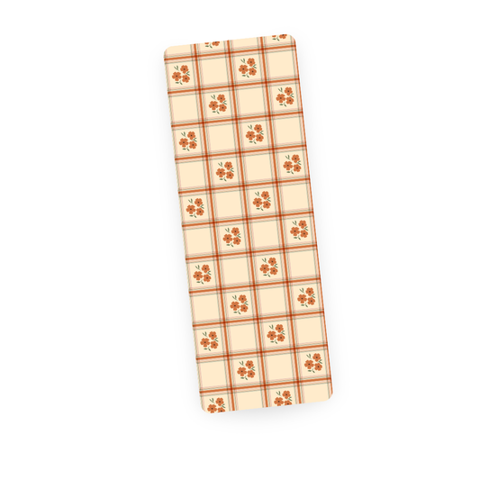 Marigold Plaid | Bookmark