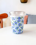 Blue Hydrangeas | Reusable Coffee Sleeve