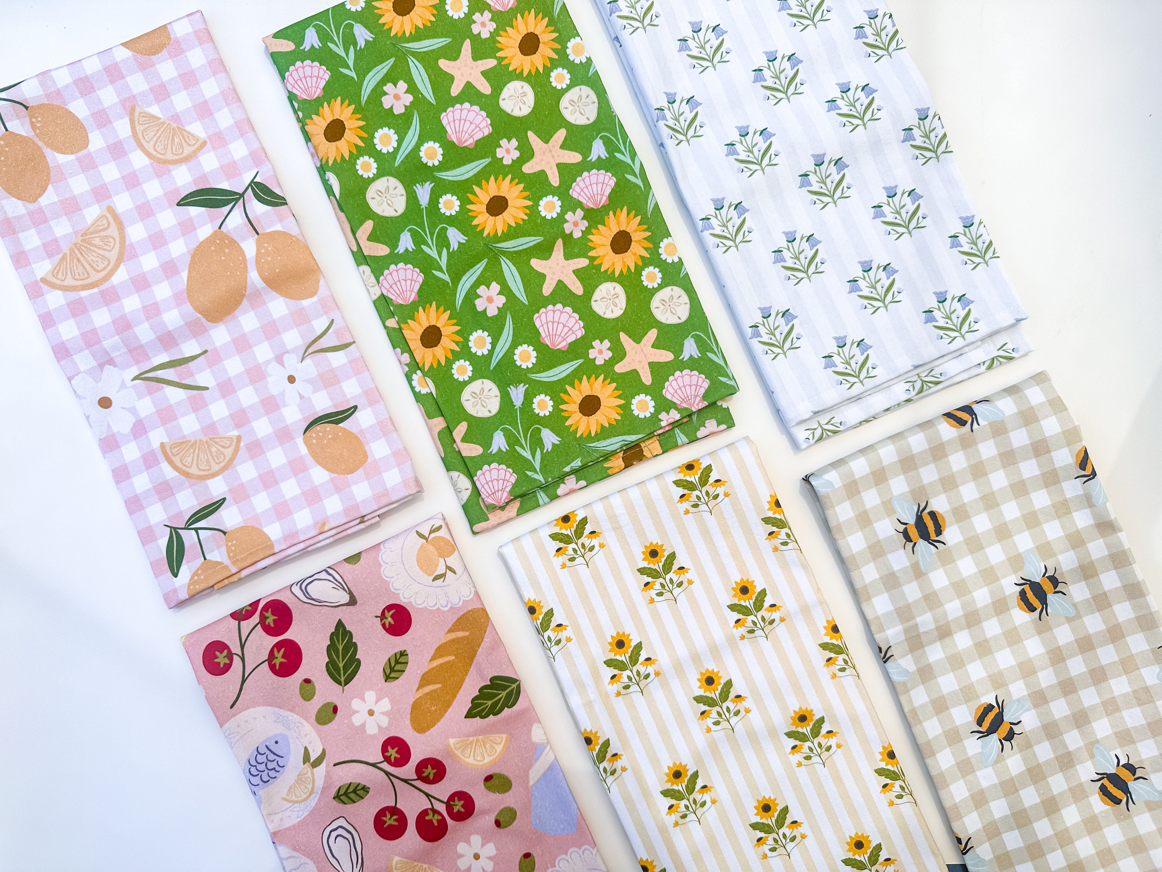 Mediterranean Summer | Tea Towel