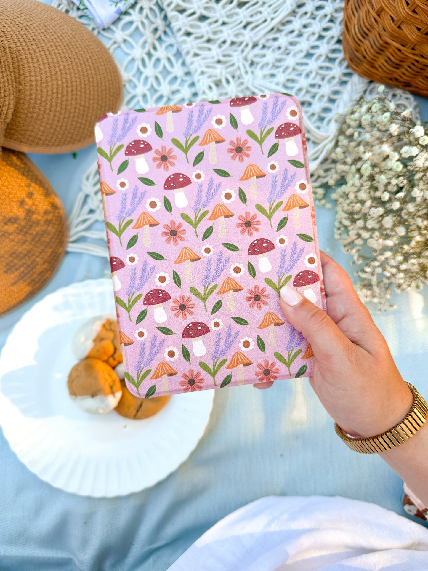 Kindle Case | Hand Drawn Design Hard Case