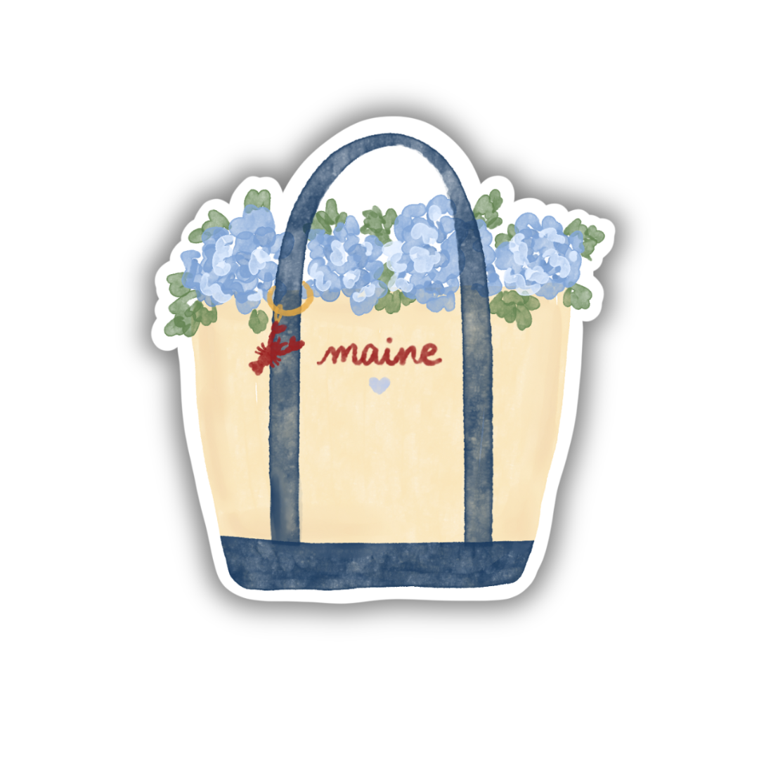 Maine Tote | Sticker 3"