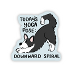 Downward Spiral | Sticker 3"