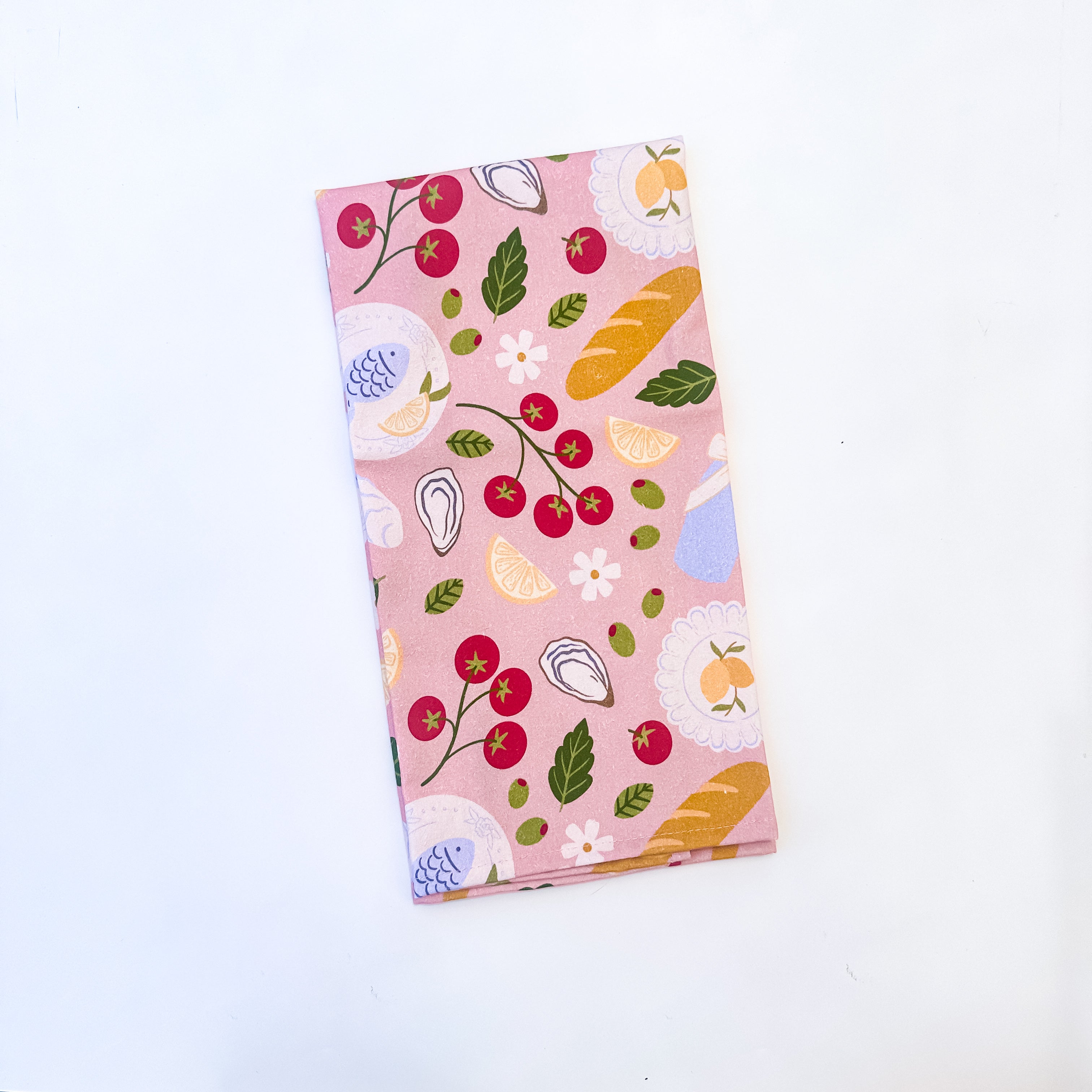 Mediterranean Summer | Tea Towel