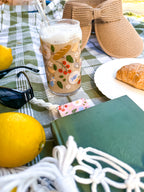 Mediterranean Summer | Glass Tumbler