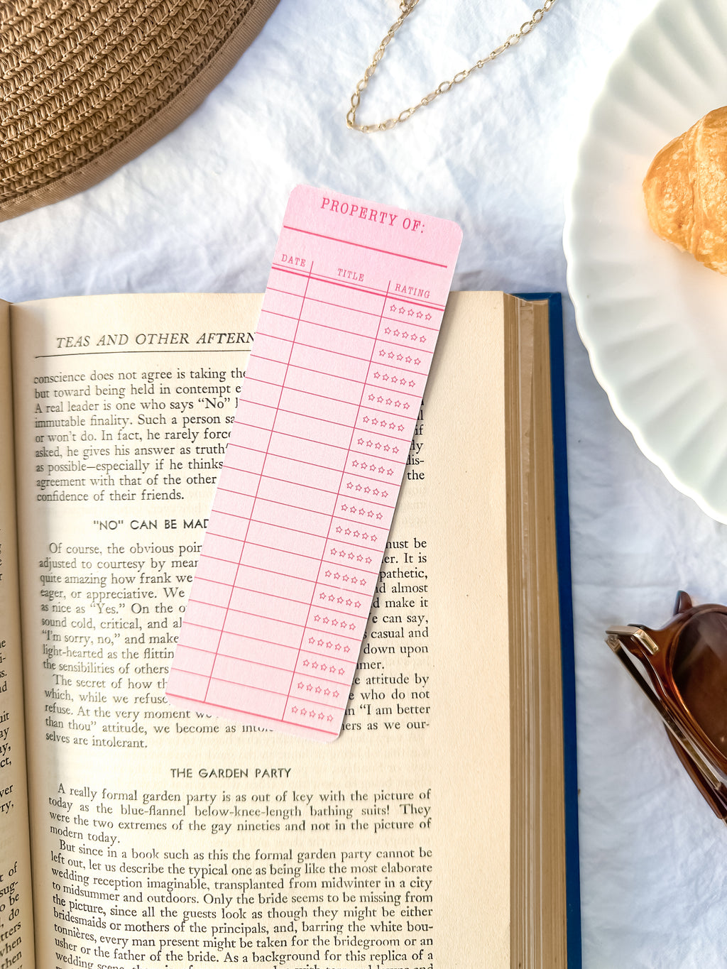Library Card Tracker | Bookmark