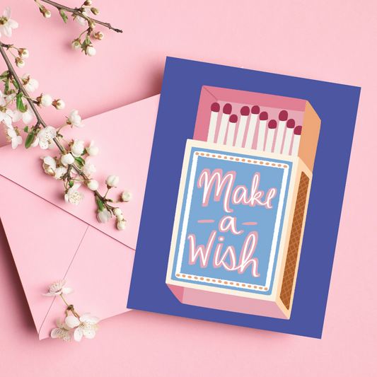 Make A Wish | Greeting Card