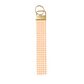 Orange Gingham | Wristlet