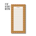 Sunflower Tiles Notepad | 4”x8” 50 Sheets