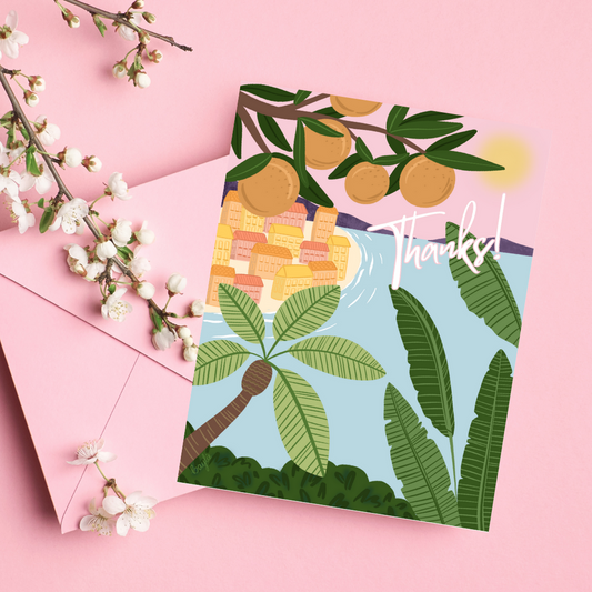 Tropical Thanks | Greeting Card