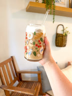 Mediterranean Summer | Glass Tumbler