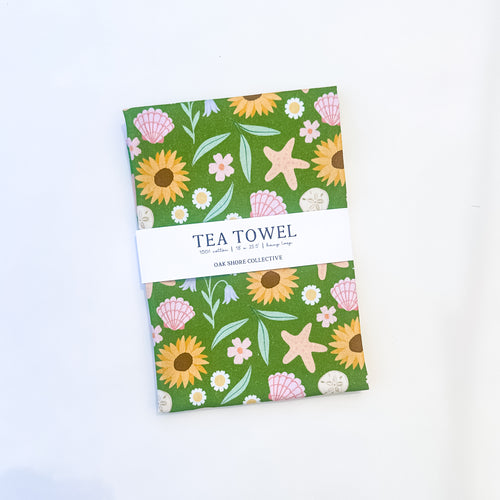 Beachside Cottage | 2 Pack Tea Towels
