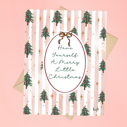 Merry Little Christmas | Greeting Card