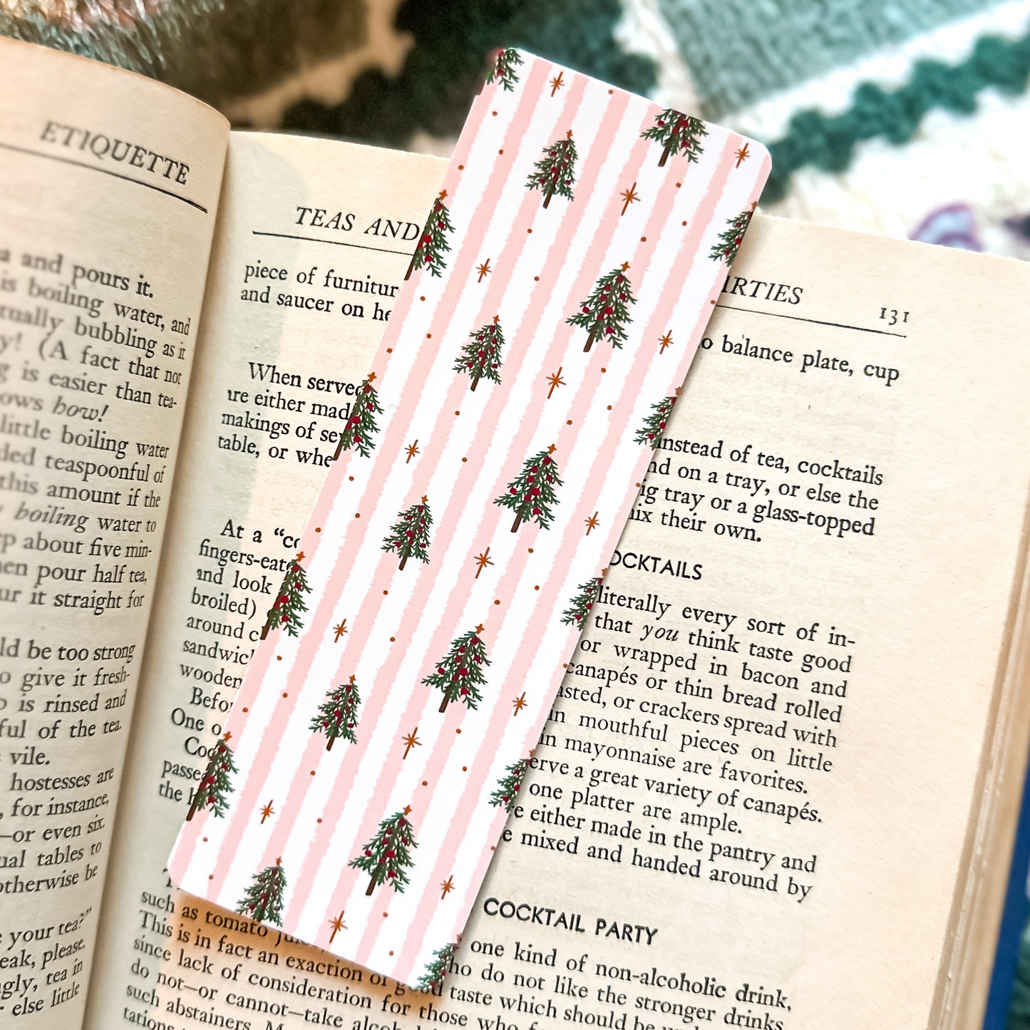 Vintage Christmas | Bookmark