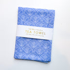 Blue Scallop Hydrangeas | Tea Towel