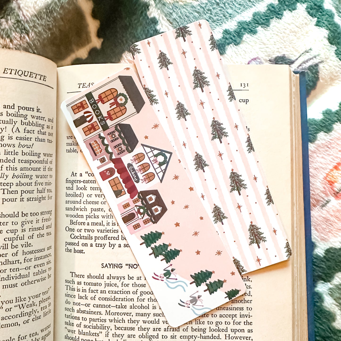 Vintage Christmas | Bookmark