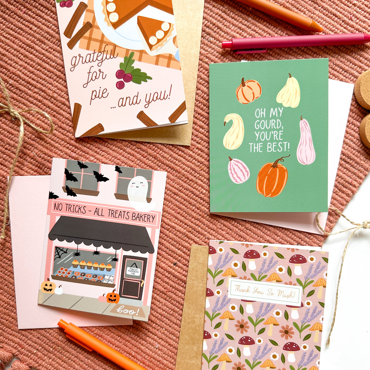 Oh My Gourd | Greeting Card