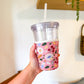 Mediterranean Summer | Reusable Coffee Sleeve