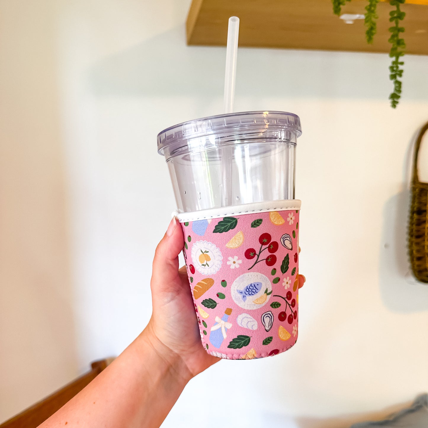 Mediterranean Summer | Reusable Coffee Sleeve