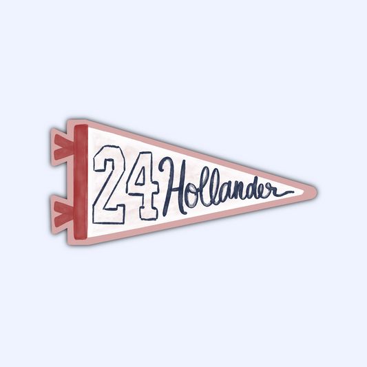 Hollander Pennant | Sticker 3"